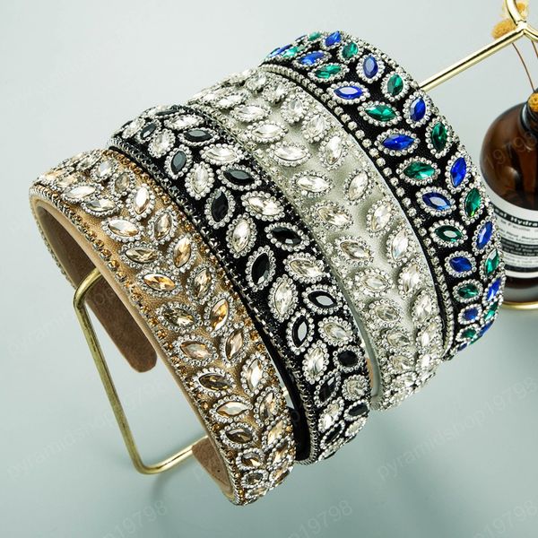 elegant colorful crystal leaf headband luxury sparkly rhinestone beaded wide-brimmed hairband girls party tiara bezel, Slivery;white
elegant colorful crystal leaf headband luxury sparkly rhinestone beaded wide-brimmed hairband girls party tiara bezel, Slivery;white