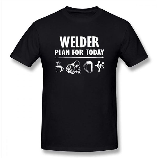 casual plan today coffee welder men t shirts beer round neck funny welding tees clothes, White;black
casual plan today coffee welder men t shirts beer round neck funny welding tees clothes, White;black