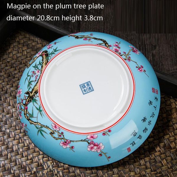 dishes & plates 8-inch enamel dish plate family deep rice chinese style high value tableware of bone china
dishes & plates 8-inch enamel dish plate family deep rice chinese style high value tableware of bone china