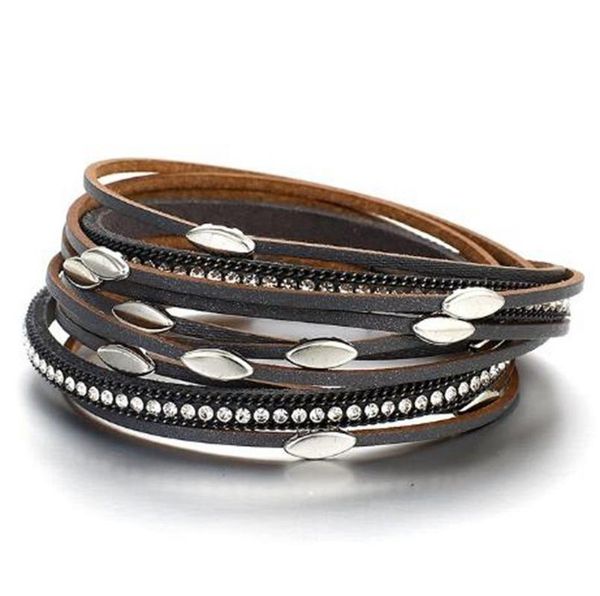 tennis elegant fashion multilayer leather leaf bracelet shiny rhinestone women's charm party jewelry, Golden;silver
tennis elegant fashion multilayer leather leaf bracelet shiny rhinestone women's charm party jewelry, Golden;silver