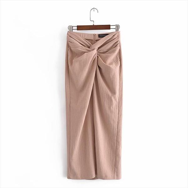 knot detail high waist midi women skirts elegant street casual ropa mujer falda, Black
knot detail high waist midi women skirts elegant street casual ropa mujer falda, Black
