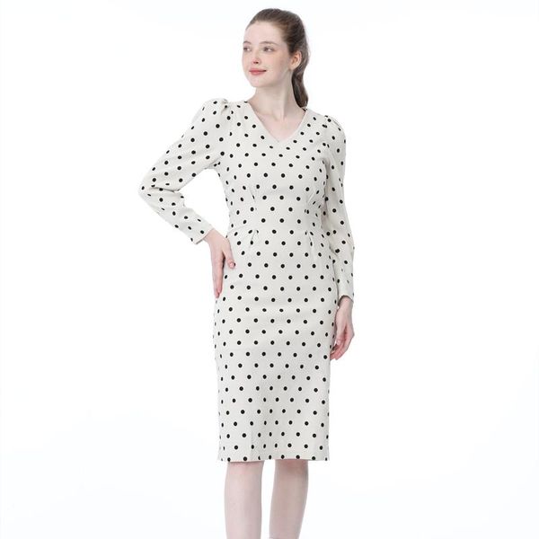 casual dresses spring autumn women french style polka dot print a-line party lace-up slim corduroy eleagnt fashion clothes, Black;gray
casual dresses spring autumn women french style polka dot print a-line party lace-up slim corduroy eleagnt fashion clothes, Black;gray