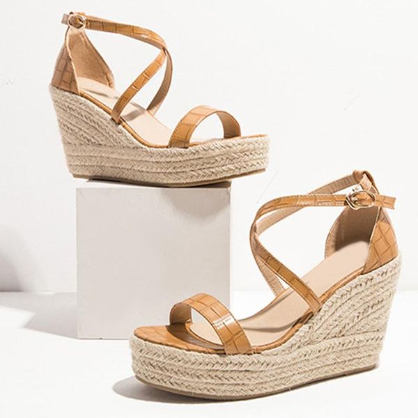 2021 summer women's wedges sandals thick bottom platform ladies fashion shoes buckle women casual shoe female footwear new, Black
2021 summer women's wedges sandals thick bottom platform ladies fashion shoes buckle women casual shoe female footwear new, Black