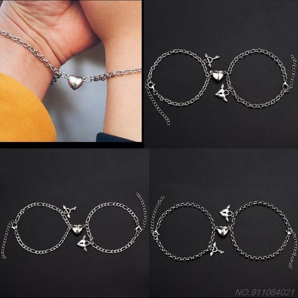 charm bracelets couples magnet bracelet steel o-shaped stainless attractive wristband for men and women creative gifts 21 wholesales, Golden;silver
charm bracelets couples magnet bracelet steel o-shaped stainless attractive wristband for men and women creative gifts 21 wholesales, Golden;silver