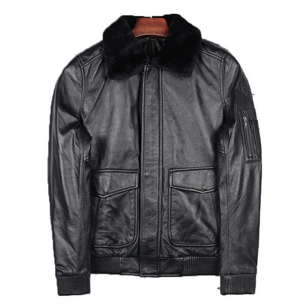 men's leather & faux 2021 black genuine jacket men military style plus size 3xl real natural cowhide autumn slim fit aviation coat
men's leather & faux 2021 black genuine jacket men military style plus size 3xl real natural cowhide autumn slim fit aviation coat