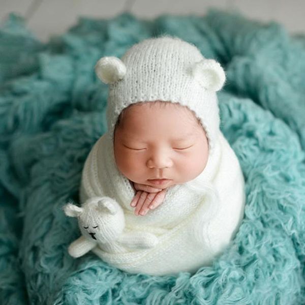 blankets & swaddling 3pcs baby knitted hat wrap blanket doll set born pography props infants po shooting accessories 
blankets & swaddling 3pcs baby knitted hat wrap blanket doll set born pography props infants po shooting accessories