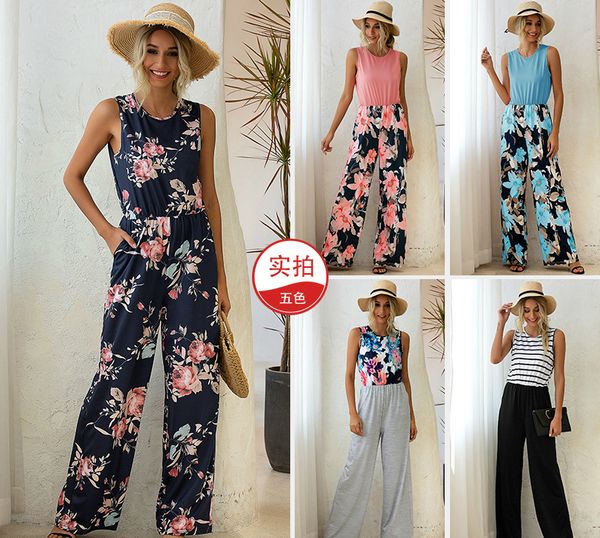 2021 new print jumpsuits romper jump suits fashion o-neck vest one piece jumpsuit bodysuits playsuit women bodysuit clothes 37je, Black
2021 new print jumpsuits romper jump suits fashion o-neck vest one piece jumpsuit bodysuits playsuit women bodysuit clothes 37je, Black