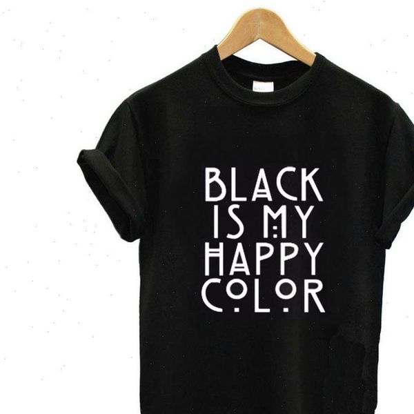 black is my happy color letter print t shirt women short sleeve o neck loose tshirt 2021 summer fashion women tee shirt, White
black is my happy color letter print t shirt women short sleeve o neck loose tshirt 2021 summer fashion women tee shirt, White