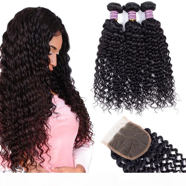 8a brazilian human hair bundles with closure unprocessed virgin deep wave bundles with lace closure human hair weave remy hair extensions, Black
8a brazilian human hair bundles with closure unprocessed virgin deep wave bundles with lace closure human hair weave remy hair extensions, Black