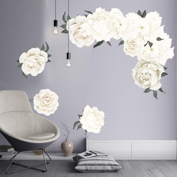 wall stickers white peony beautiful flowers for living room decal baby nursery murals decor poster
wall stickers white peony beautiful flowers for living room decal baby nursery murals decor poster
