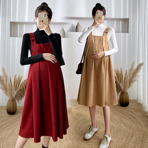 maternity dresses 8618# autumn winter korean fashion dress sets chic ins a line slim loose clothes for pregnant women pregnancy suits, White
maternity dresses 8618# autumn winter korean fashion dress sets chic ins a line slim loose clothes for pregnant women pregnancy suits, White