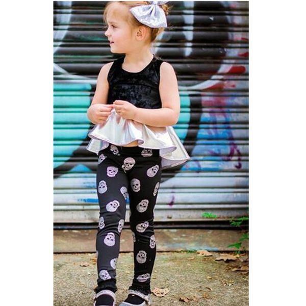 summer girl new sleeveless cartoon skull print pants two pieces set girls set cartoon o-neck vest fashion, Blue
summer girl new sleeveless cartoon skull print pants two pieces set girls set cartoon o-neck vest fashion, Blue