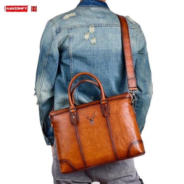 briefcases genuine leather men briefcase handbags large capacity business lapbag portable shoulder messenger travel bags
briefcases genuine leather men briefcase handbags large capacity business lapbag portable shoulder messenger travel bags