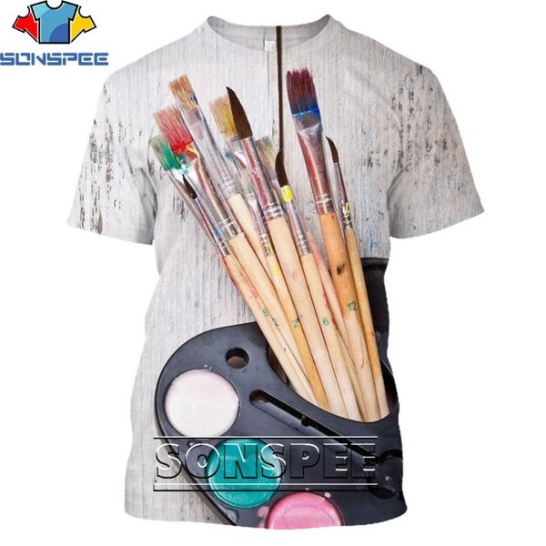men's t-shirts sonspee art and paint 3d print fashion casual men tshirt harajuku short sleeve streetwear clothing, White;black
men's t-shirts sonspee art and paint 3d print fashion casual men tshirt harajuku short sleeve streetwear clothing, White;black