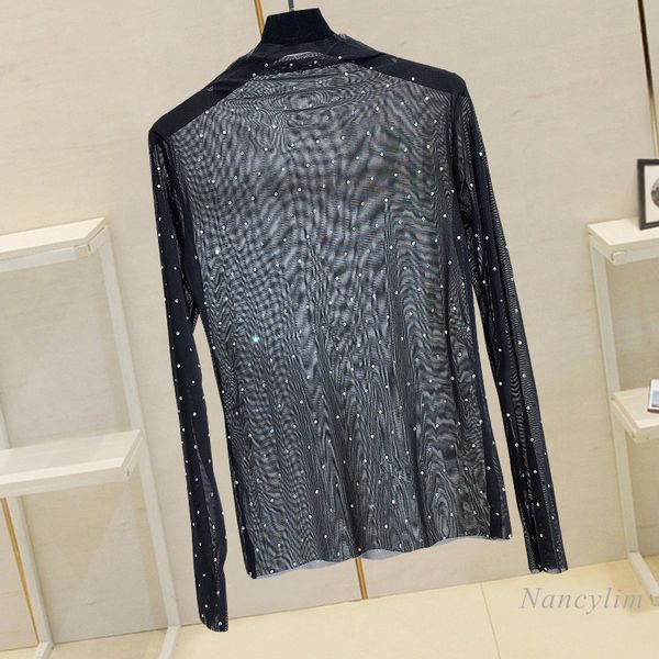 knitted female diamond 2021 spring new fine underwear high-necked black white shirt lfsh
knitted female diamond 2021 spring new fine underwear high-necked black white shirt lfsh