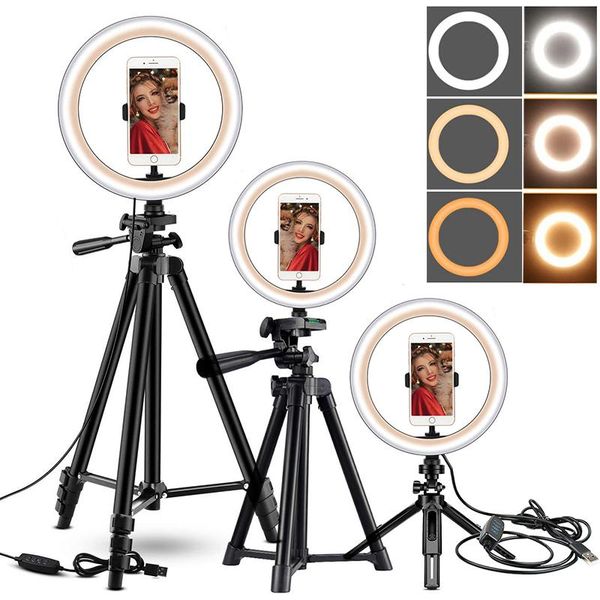 10in pgraphy lighting led ringlight with tripod dimmable fill lamp selfie ring light makeup youtube live phone trepied stand
10in pgraphy lighting led ringlight with tripod dimmable fill lamp selfie ring light makeup youtube live phone trepied stand