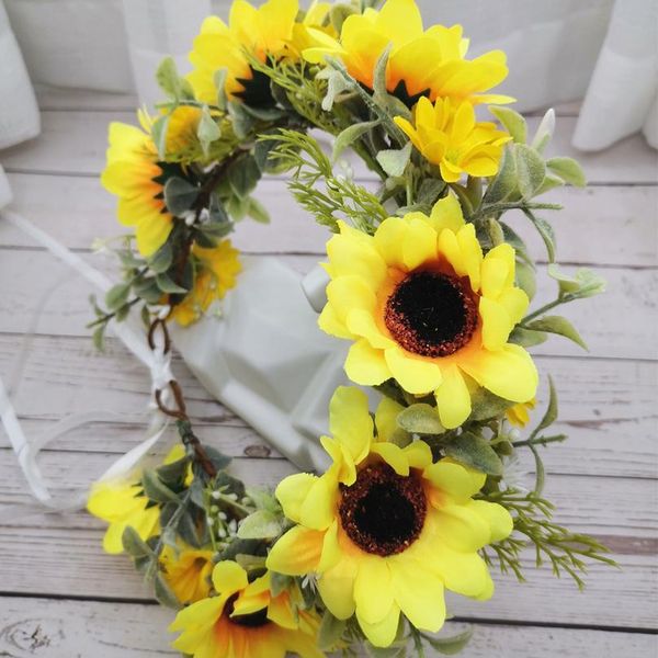sun flower crown festival headband women hair accessories headdress women floral garlands wedding flower qylale
sun flower crown festival headband women hair accessories headdress women floral garlands wedding flower qylale
