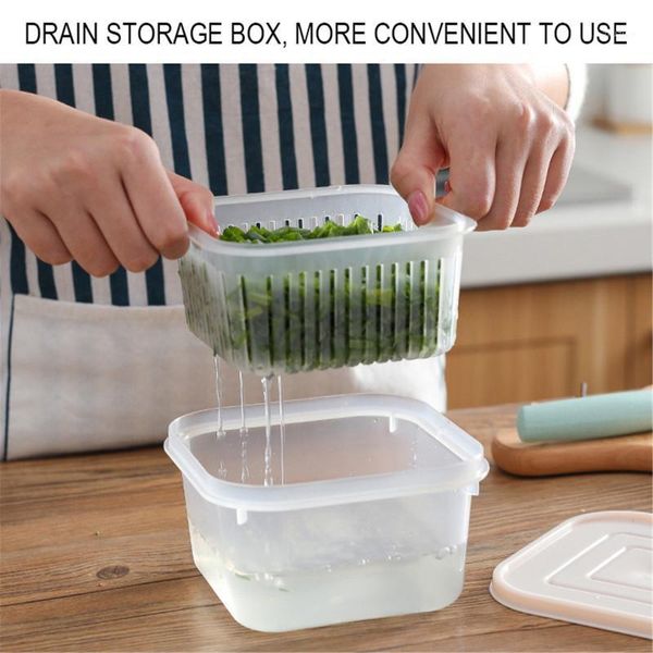 storage bottles & jars box kitchen refrigerator fresh-keeping pp vegetable fruit drain basket container organizer
storage bottles & jars box kitchen refrigerator fresh-keeping pp vegetable fruit drain basket container organizer