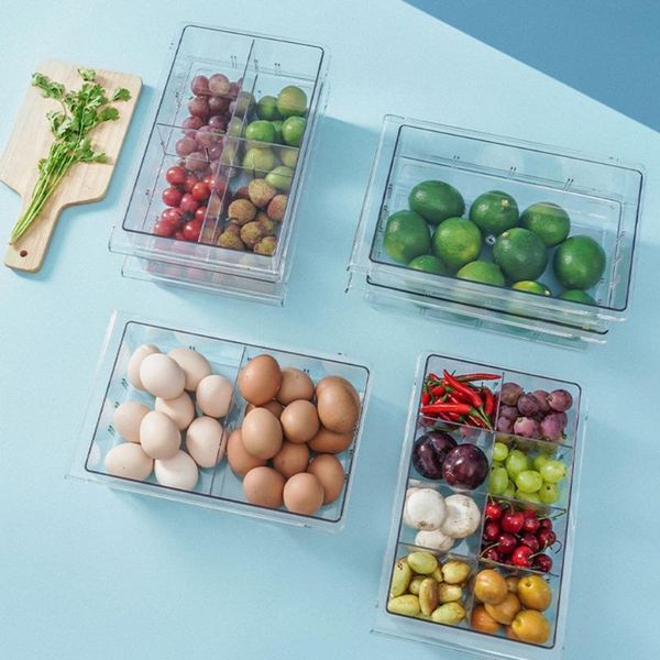 storage bottles & jars plastic refrigerator drawer racks holder transparent kitchen fruit food organizer for home accessories
storage bottles & jars plastic refrigerator drawer racks holder transparent kitchen fruit food organizer for home accessories