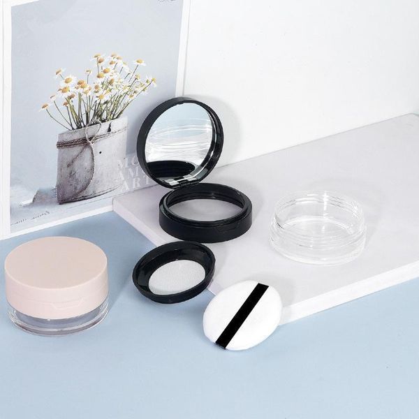 storage bottles & jars 10pcs 20g plastic powder empty box loose pot with puff mirror cosmetic sifter jar for travel
storage bottles & jars 10pcs 20g plastic powder empty box loose pot with puff mirror cosmetic sifter jar for travel