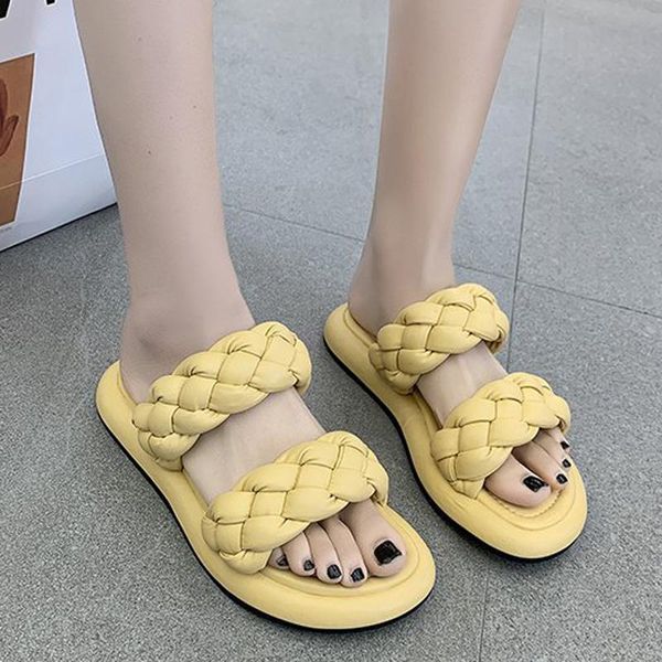 slippers women flip flops summer 2021 weave narrow band slipper ladies elegant solid sandal open toe flats casual slides beach shoes, Black
slippers women flip flops summer 2021 weave narrow band slipper ladies elegant solid sandal open toe flats casual slides beach shoes, Black