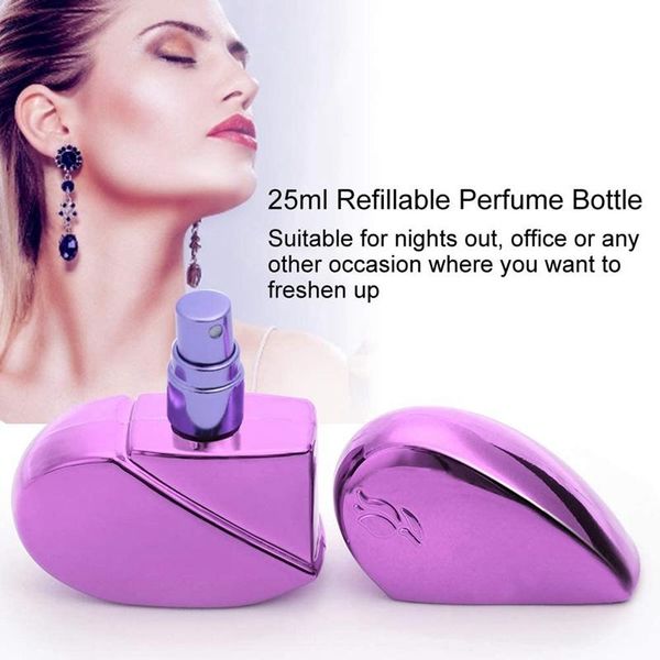25ml mini portable travel heart shaped aluminum refillable perfume bottle with spray&empty cosmetic containers with atomizer
25ml mini portable travel heart shaped aluminum refillable perfume bottle with spray&empty cosmetic containers with atomizer