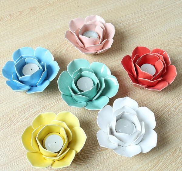 ceramic lotus flower tealight holder handmade flower shape candle holder for wedding home pink white yellow blue cyan wholesale
ceramic lotus flower tealight holder handmade flower shape candle holder for wedding home pink white yellow blue cyan wholesale