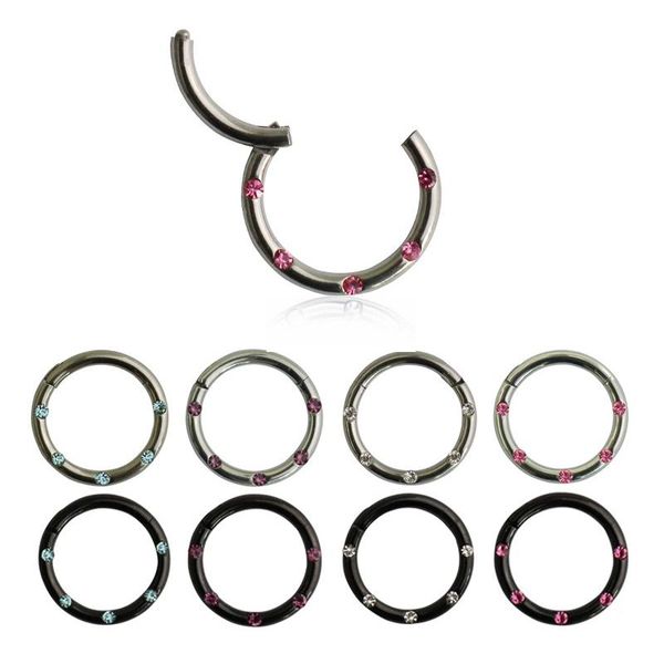 other 1pc 16g g23 titanium segment hinged rings septum nose clicker piercing lip earrings cartilage helix nipple ring body jewelry, Slivery;golden
other 1pc 16g g23 titanium segment hinged rings septum nose clicker piercing lip earrings cartilage helix nipple ring body jewelry, Slivery;golden