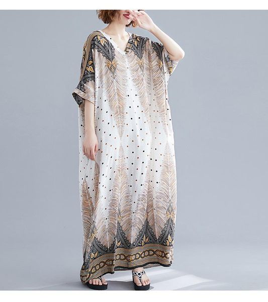casual dresses female plus size long loose bohemian print dot cotton fat dress women's elegant short sleeve summer for lady, Black;gray
casual dresses female plus size long loose bohemian print dot cotton fat dress women's elegant short sleeve summer for lady, Black;gray