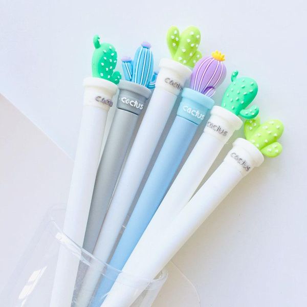 gel pens 36 pcs/lot cactus pen cute 0.5mm black signature escolar papelaria school writing supply promotional gift
gel pens 36 pcs/lot cactus pen cute 0.5mm black signature escolar papelaria school writing supply promotional gift