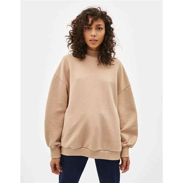 women's hoodies & sweatshirts 90%cotton turtleneck soft vintage sweatshirt women streetwear girls loose oversized solid simple design f, Black
women's hoodies & sweatshirts 90%cotton turtleneck soft vintage sweatshirt women streetwear girls loose oversized solid simple design f, Black