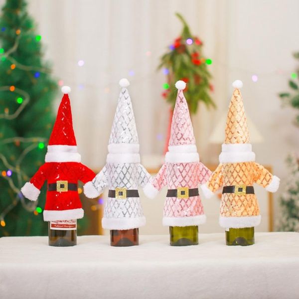 christmas decorations wine bottle cover sequins clothes santa coat hat dining table decor dropship
christmas decorations wine bottle cover sequins clothes santa coat hat dining table decor dropship