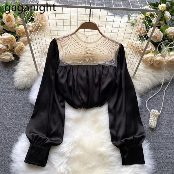 women's blouses & shirts gaganight women shirt 2021 spring autumn french retro temperament long-sleeved loose thin fold gauze beaded ch, White
women's blouses & shirts gaganight women shirt 2021 spring autumn french retro temperament long-sleeved loose thin fold gauze beaded ch, White