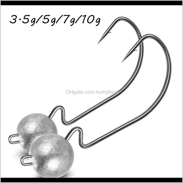 20pcs/lot 4 sizes 3g-10g lead head crank hook high carbon steel fishing hooks pesca carp fishing tackle kl_42 rangm vpmvk
20pcs/lot 4 sizes 3g-10g lead head crank hook high carbon steel fishing hooks pesca carp fishing tackle kl_42 rangm vpmvk