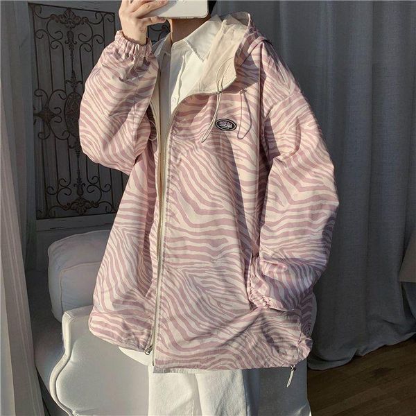running jackets autumn sports jacket trend coat on both sides girls student ins sportswear cute fashion zebra print hooded, Black;red
running jackets autumn sports jacket trend coat on both sides girls student ins sportswear cute fashion zebra print hooded, Black;red