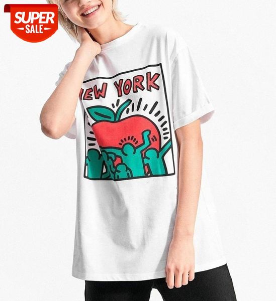 1pcs big apple style funny new york tshirts summer short sleeved graphic tees printed oversize tumblr t shirt girl #x355, White
1pcs big apple style funny new york tshirts summer short sleeved graphic tees printed oversize tumblr t shirt girl #x355, White