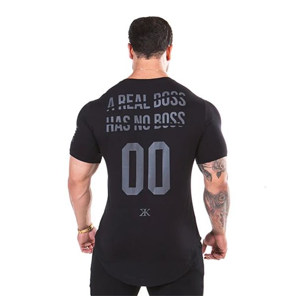 men's t-shirts t shirts printed summer tshirt cotton gym fitness mens o-neck t-shirt brand clothing sports shirts short sleeve running, White;black 
men's t-shirts t shirts printed summer tshirt cotton gym fitness mens o-neck t-shirt brand clothing sports shirts short sleeve running, White;black