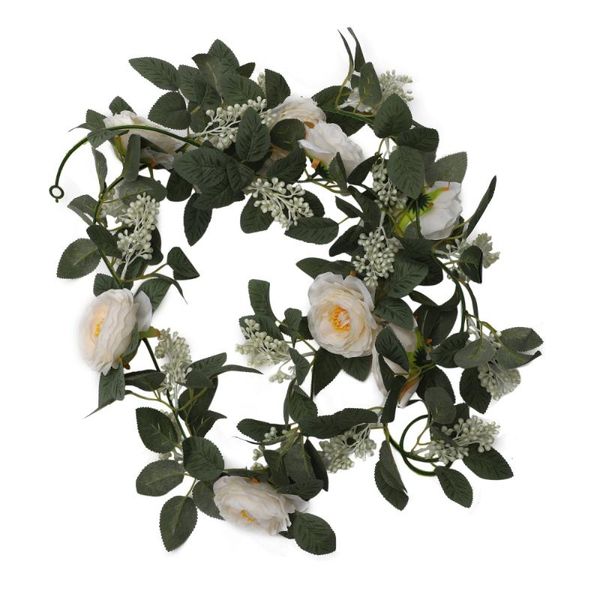 decorative flowers & wreaths vine artificial roses rattan for wall/doors/mirrors/swing with greeny leaves ornaments beautify 3 colors 200cm
decorative flowers & wreaths vine artificial roses rattan for wall/doors/mirrors/swing with greeny leaves ornaments beautify 3 colors 200cm