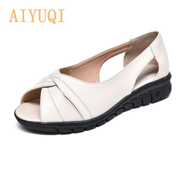 sandals 2021 summer genuine leather women flat non-slip large size open-toed mother casual shoes ladies, Black
sandals 2021 summer genuine leather women flat non-slip large size open-toed mother casual shoes ladies, Black