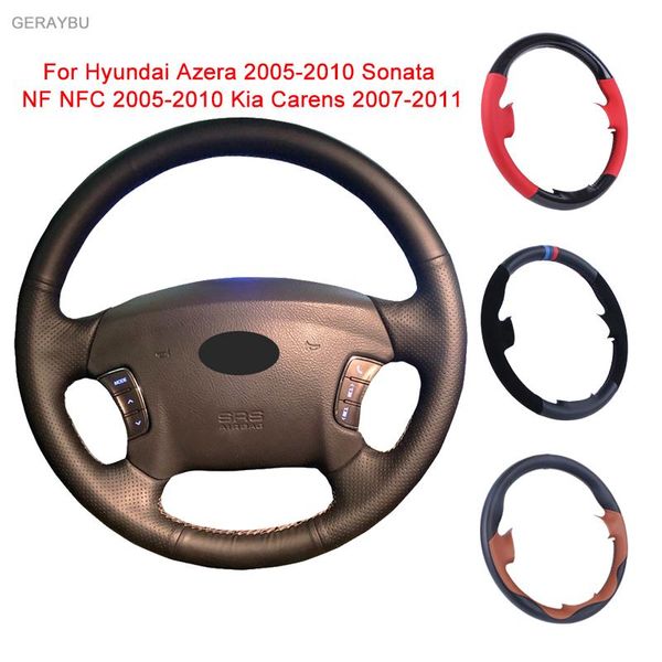 steering wheel covers custom black leather hand-sewn car cover for azera 2005-2010 sonata nf nfc kia carens 2007-2011
steering wheel covers custom black leather hand-sewn car cover for azera 2005-2010 sonata nf nfc kia carens 2007-2011