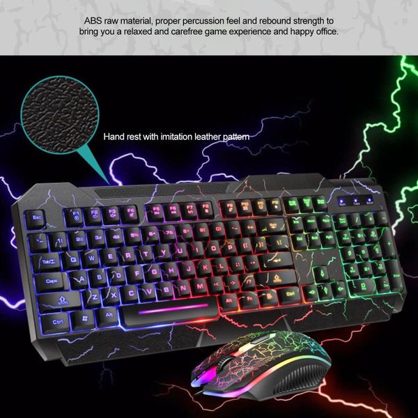 waterproof english keyboard wired gaming mouse and keyboard set rainbow backlit gamger computer keyboards
waterproof english keyboard wired gaming mouse and keyboard set rainbow backlit gamger computer keyboards