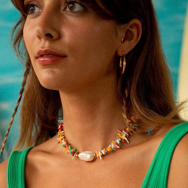 chains natural freshwater pearl necklace niche design wild female ins clavicle chain take a bath without picking, Silver
chains natural freshwater pearl necklace niche design wild female ins clavicle chain take a bath without picking, Silver