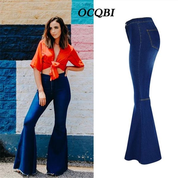 women's jeans plus size 2021 high waist flare pants for women casual fashion korean denim, Blue
women's jeans plus size 2021 high waist flare pants for women casual fashion korean denim, Blue
