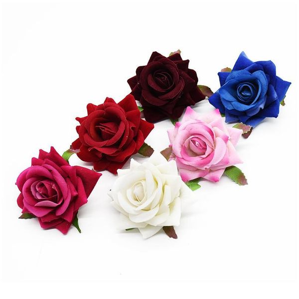 30/50pcs artificial flowers wedding decorative flowers wreath diy bridal accessories clearance christmas home decoration qylqnw