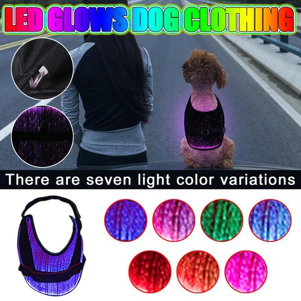 creative pet dog luminous clothing size cat and dog colorful luminous clothing pet accessories
creative pet dog luminous clothing size cat and dog colorful luminous clothing pet accessories