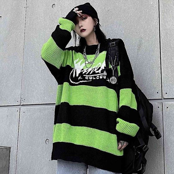 streetwear winter harajuku womens sweater loose couple o neck pullover vintage punk hip hop oversized knit korean clothing, White;black
streetwear winter harajuku womens sweater loose couple o neck pullover vintage punk hip hop oversized knit korean clothing, White;black