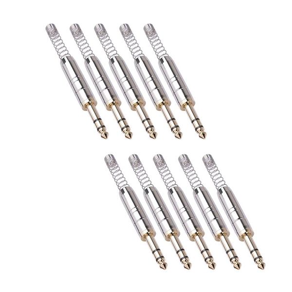 smart power plugs 6.35mm dual channel wlding plug for diy audio cable, electric guitar stereo male
smart power plugs 6.35mm dual channel wlding plug for diy audio cable, electric guitar stereo male