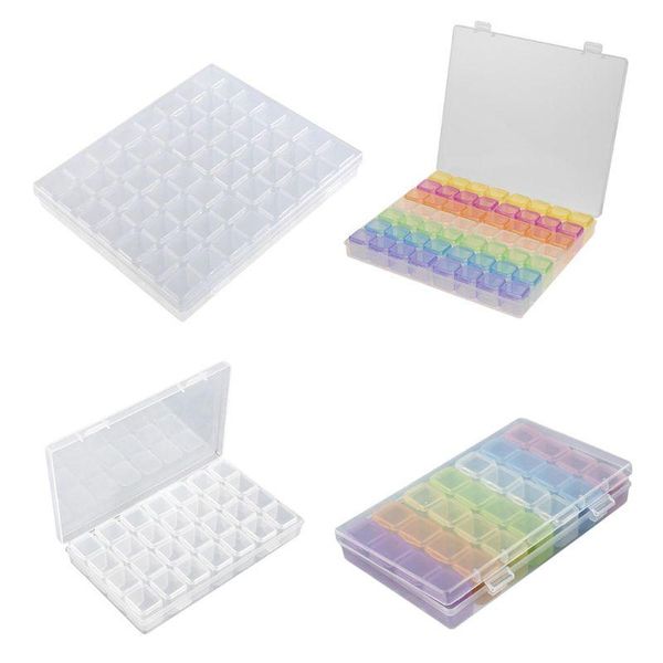 storage bottles & jars 56 grids diy jewelry box portable rhinestone embroidery crystal bead organizer separable case container
storage bottles & jars 56 grids diy jewelry box portable rhinestone embroidery crystal bead organizer separable case container