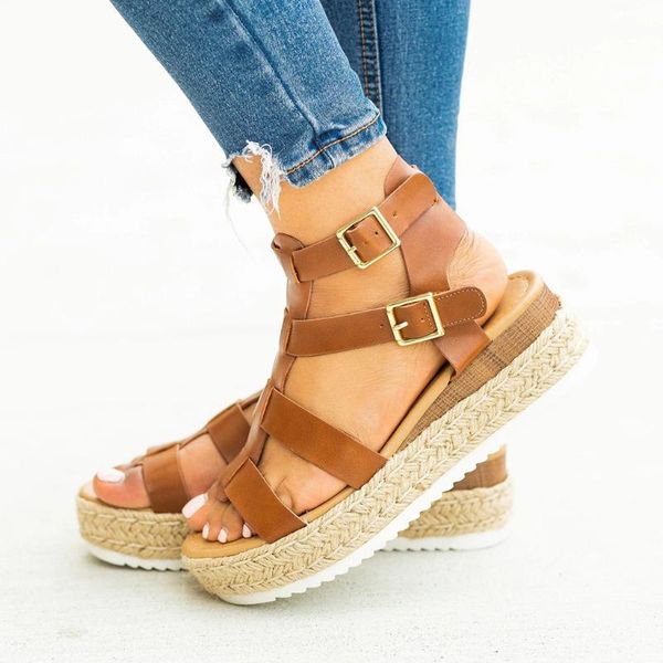 dress shoes women's sandals platform wedges casual ankle buckle strap open toe summer soft beach plus size, Black
dress shoes women's sandals platform wedges casual ankle buckle strap open toe summer soft beach plus size, Black