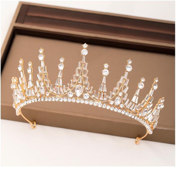 the new wedding crown woman tiaras baroque crystal rhinestone hair ornaments wedding hair accessories bridal crowns h qylggt, Silver
the new wedding crown woman tiaras baroque crystal rhinestone hair ornaments wedding hair accessories bridal crowns h qylggt, Silver